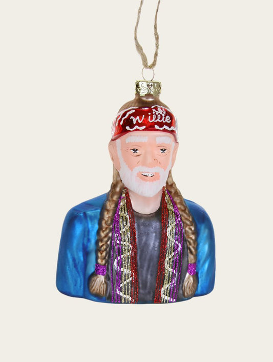 Willie Nelson Ornament