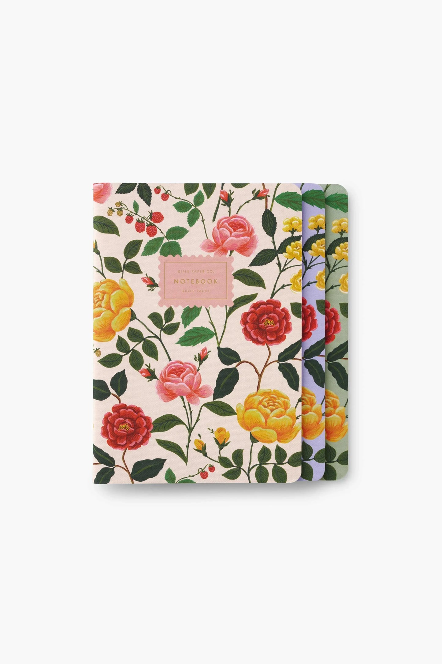 Stitched Notebook Set | Roses