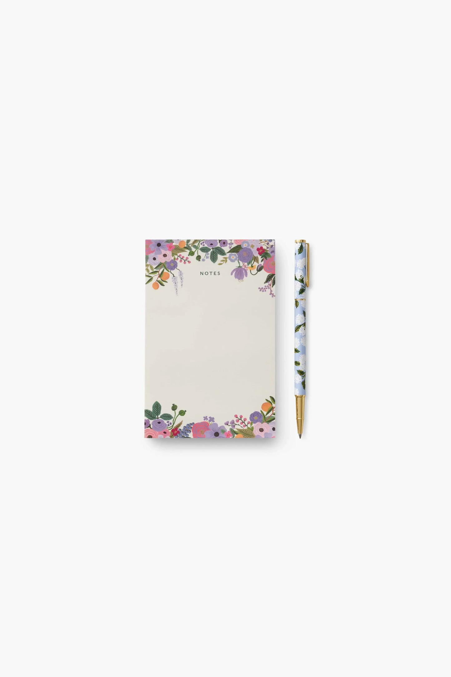 Blank Notepad | Violet Garden Party