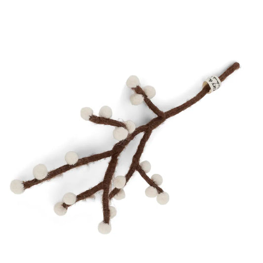 Mini Branch w/White Berries