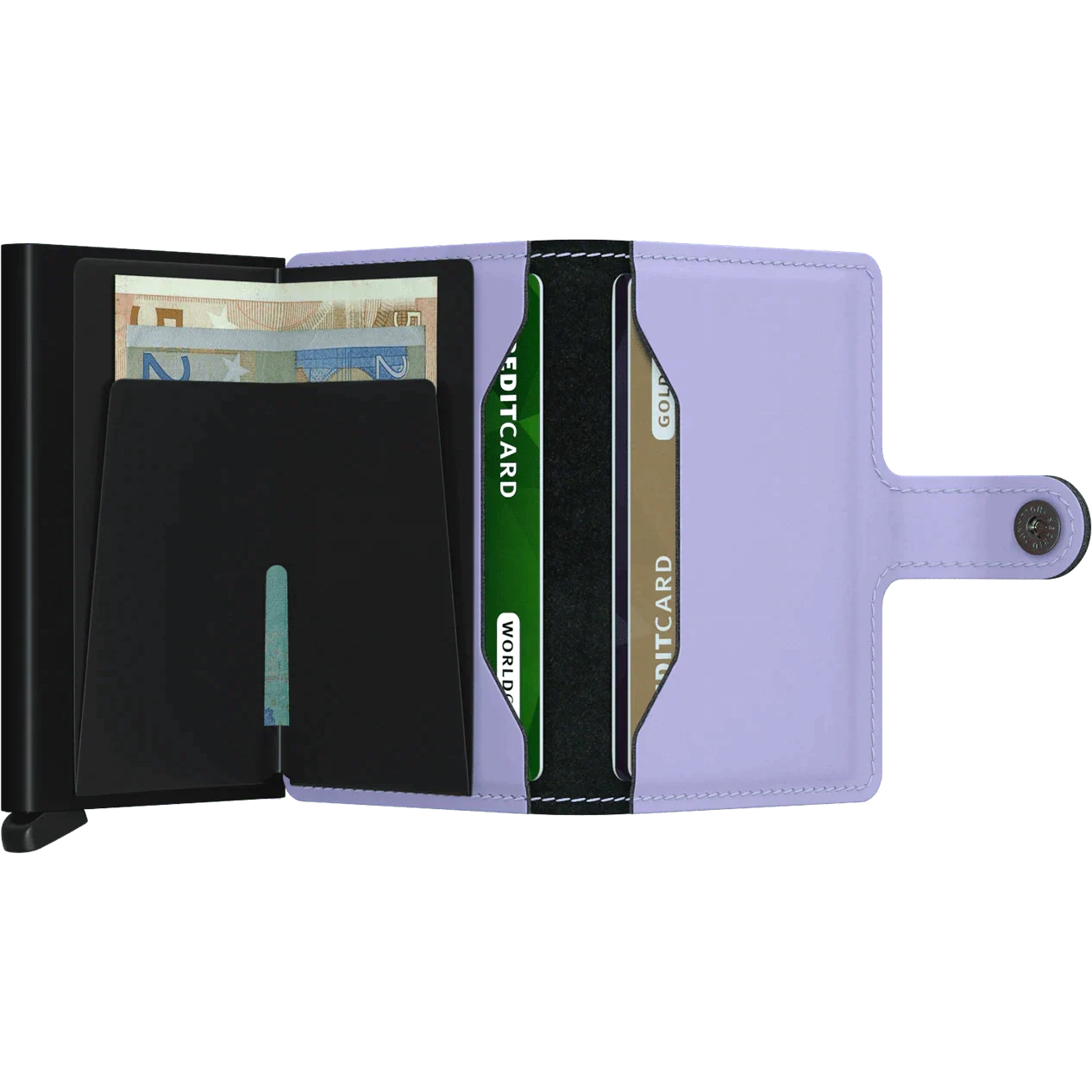 Miniwallet | Matte Lilac Black