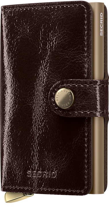 Premium Miniwallet | Naplak Mahogany