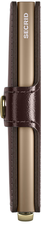 Premium Miniwallet | Naplak Mahogany