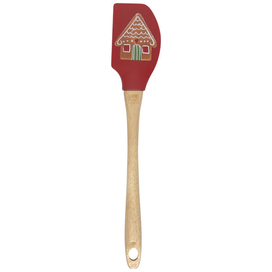 Gingerbread House Xmas Cookie Silicone Spatula