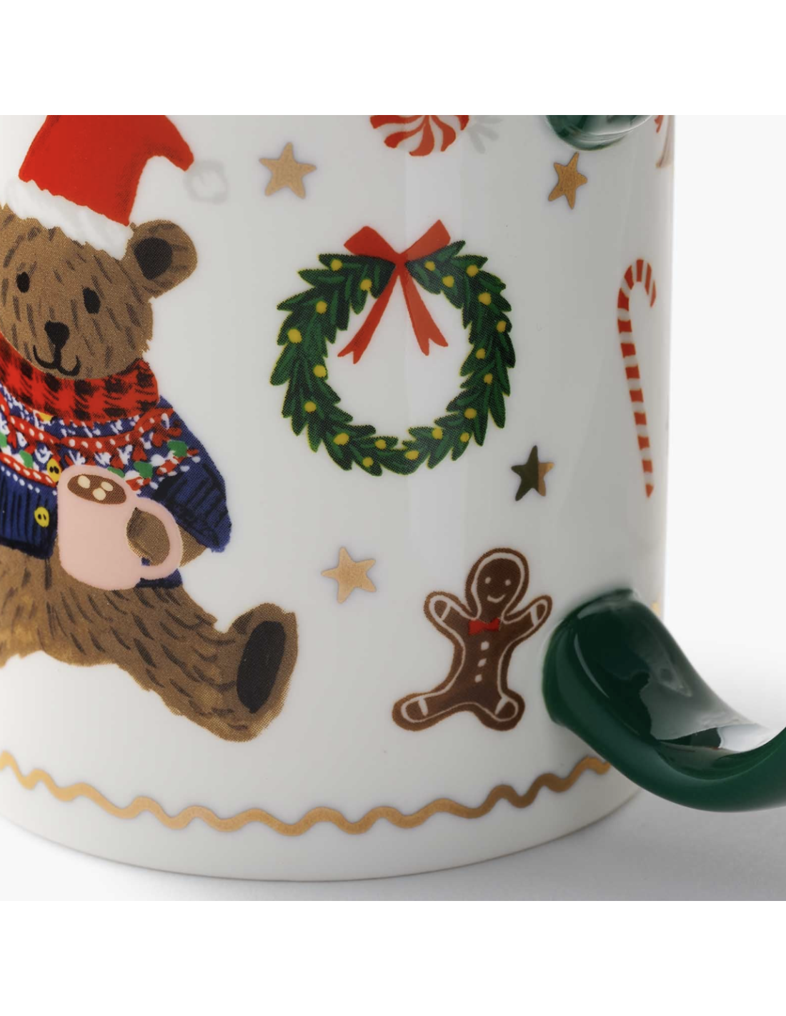 Beary Christmas Holiday Porcelain Mug