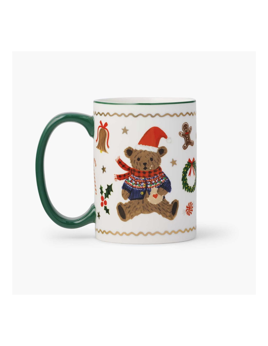Beary Christmas Holiday Porcelain Mug