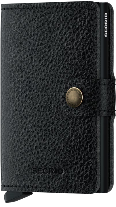 Miniwallet | Veg Black Black