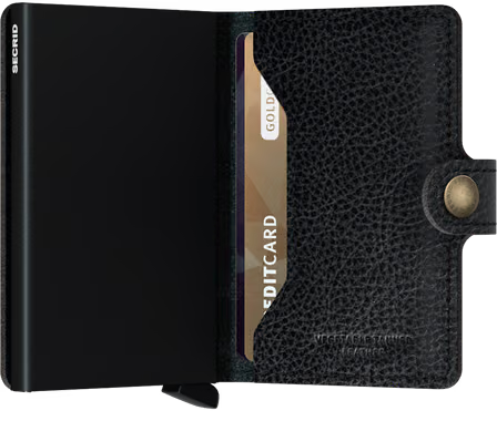 Miniwallet | Veg Black Black