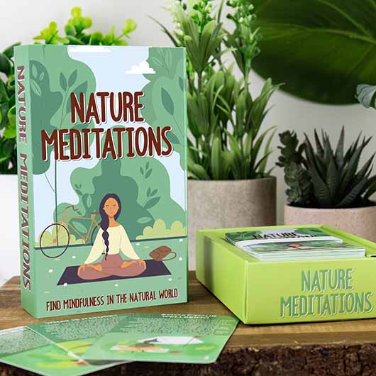 Nature meditation card pack