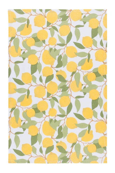 Lemons Coordinated Dishtowels | Set of 2