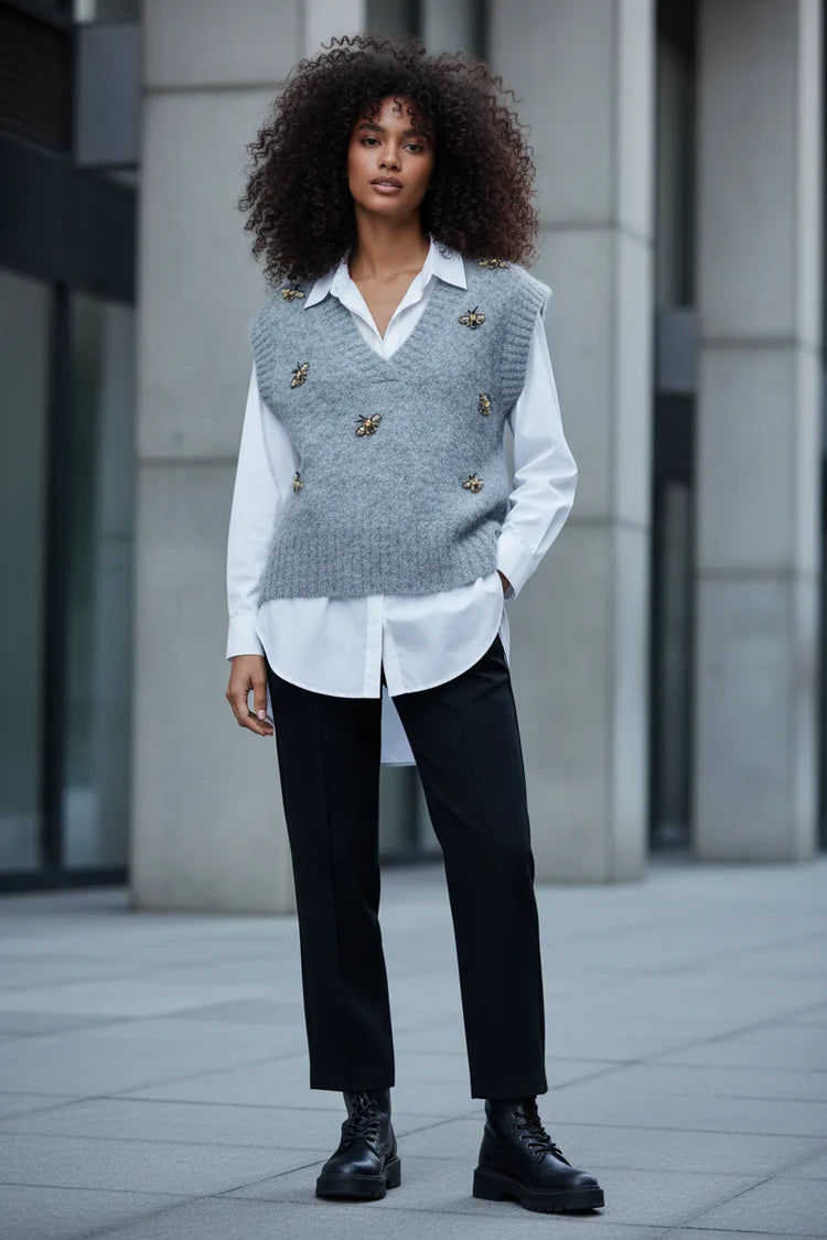 Noen Beaded Bug Waistcoat