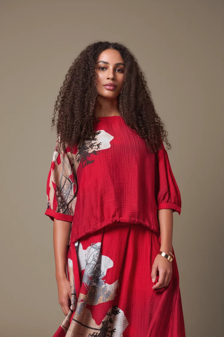 Noen Floral Print Blouse
