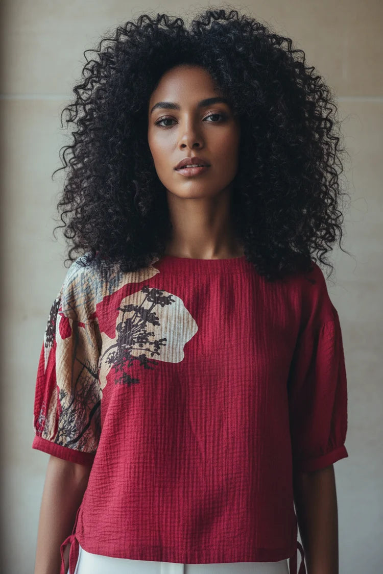 Noen Floral Print Blouse
