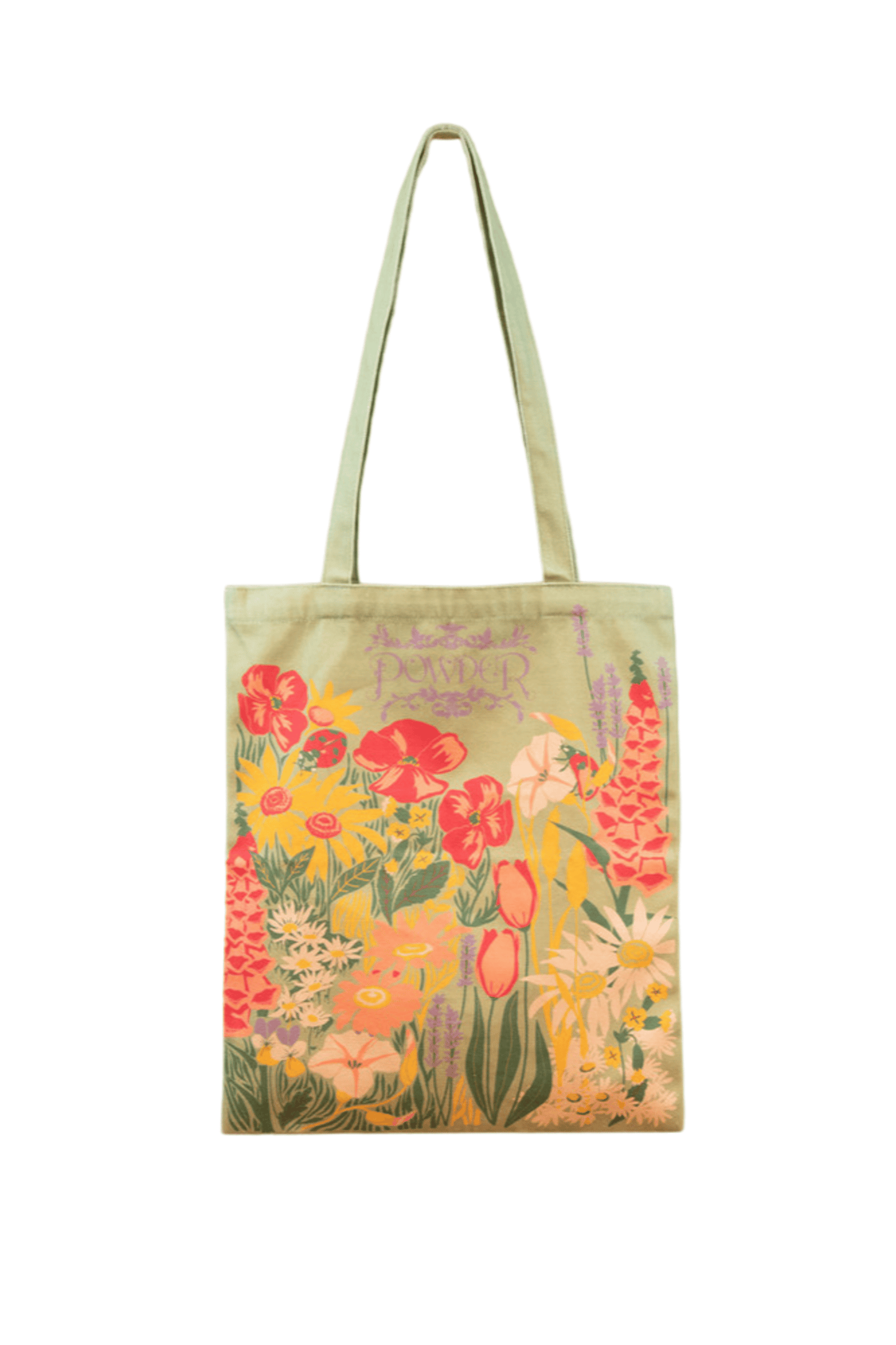 Country Garden Tote Bag | Mint