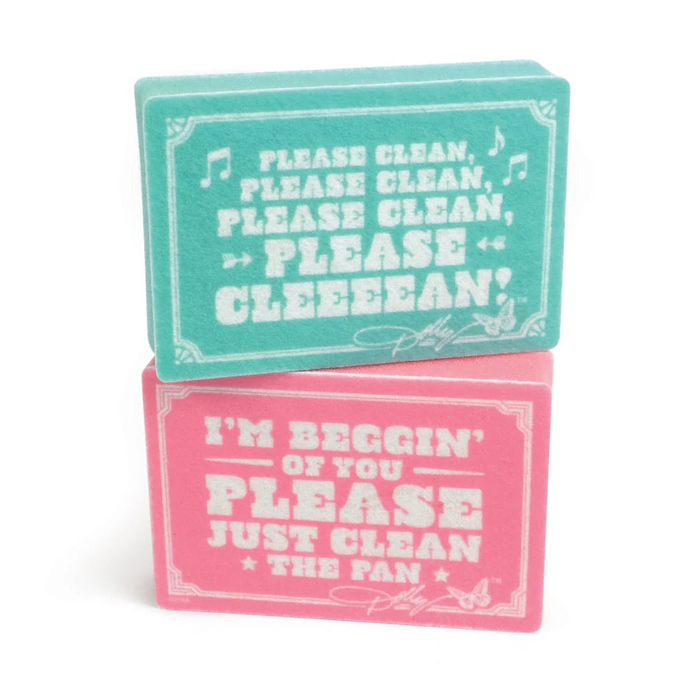 Dolly Parton Sing Sign Sponges | Pack of 2