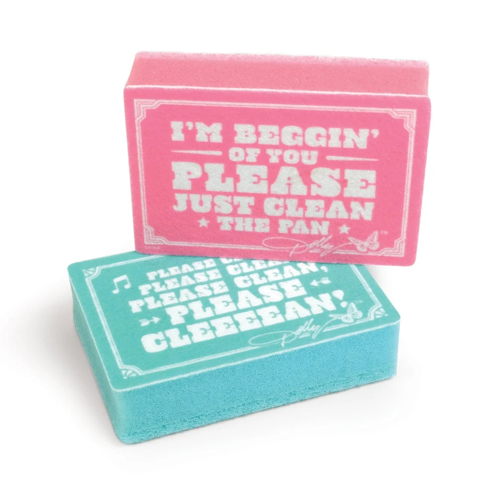 Dolly Parton Sing Sign Sponges | Pack of 2