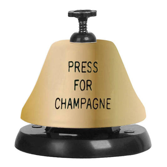 Press For Champagne Desk Bell