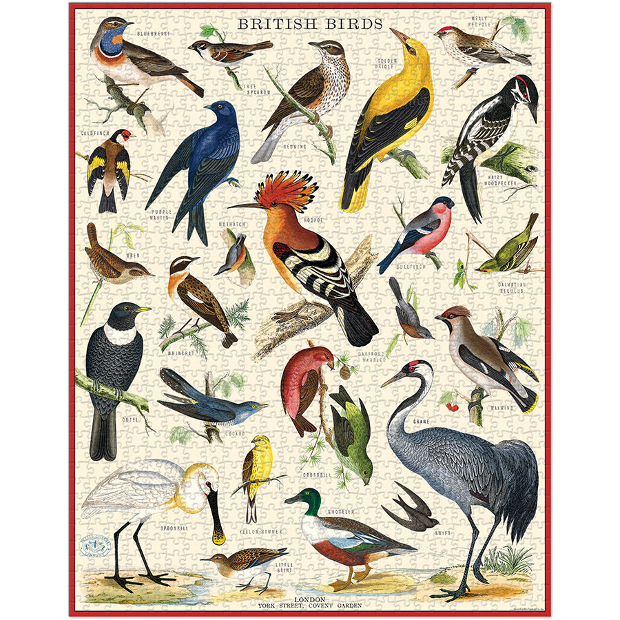 British Birds 1000 Piece Puzzle