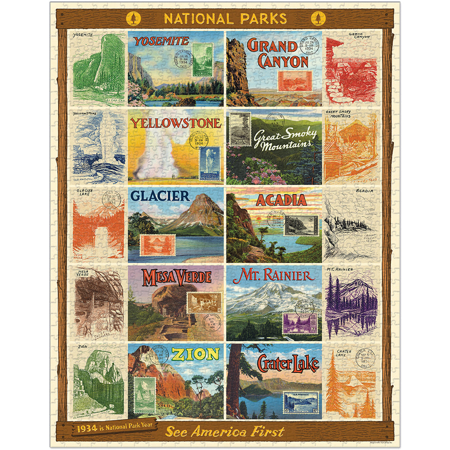 National Parks II 1000 Piece Puzzle
