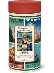 National Parks Posters 1000 Piece Puzzle