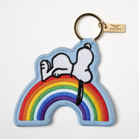 Magpie X Peanuts Key Charm Rainbow