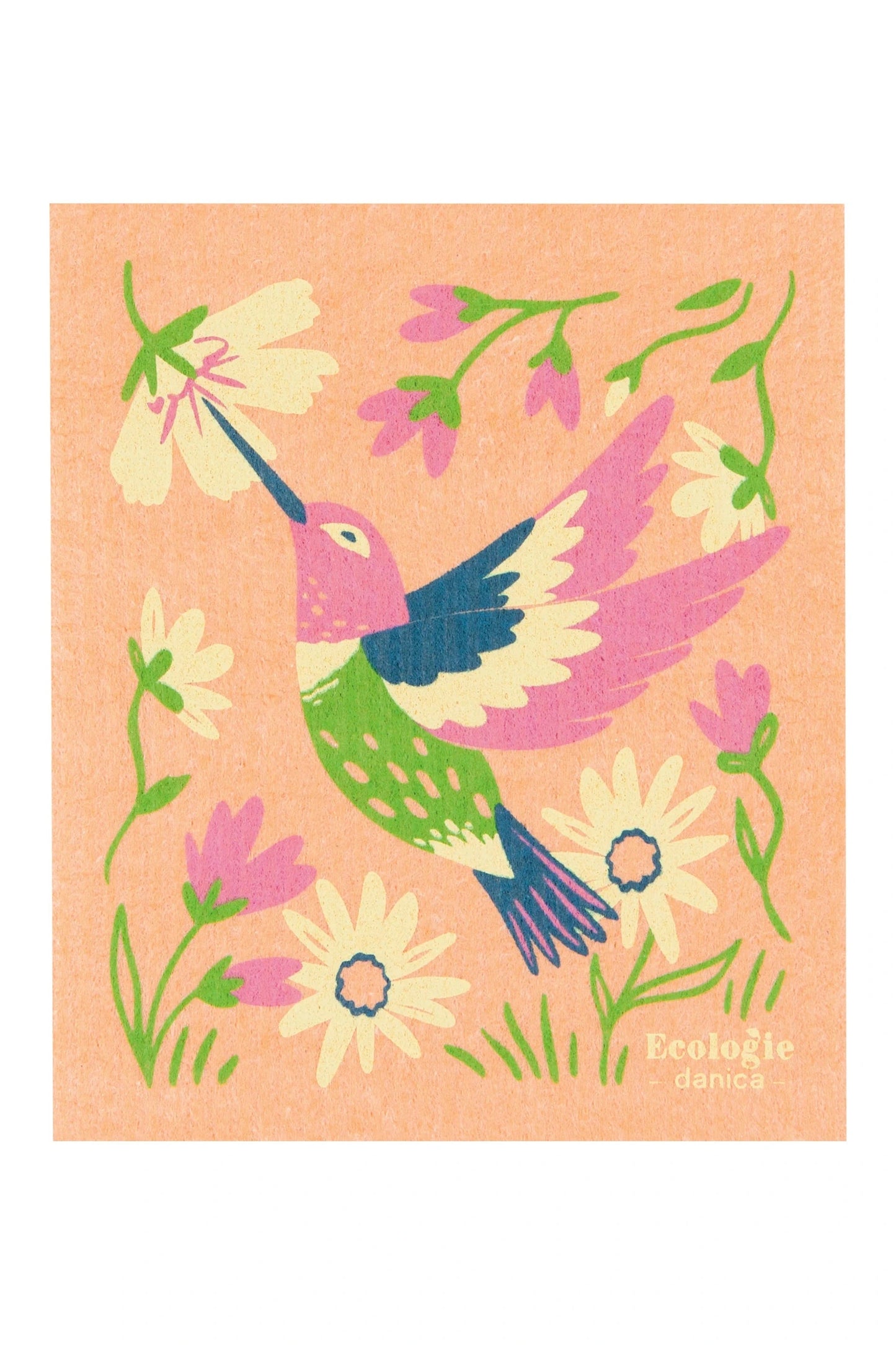 Hummingbird Swedish Sponge Cloth