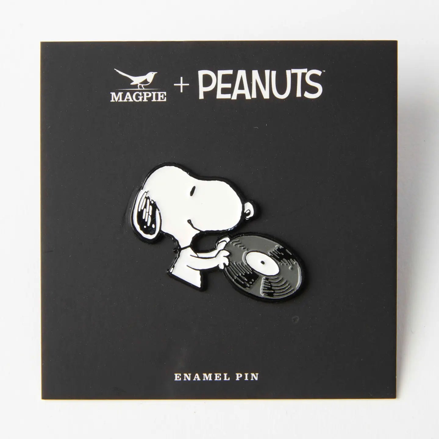 Peanuts Music Is Life Pin - Record