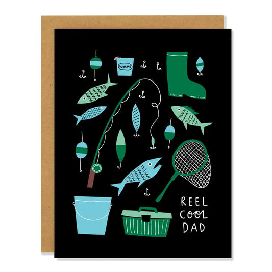 Reel Cool Dad Card - Father's Day Card