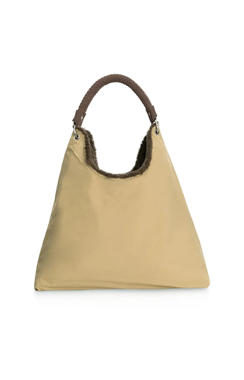 Reversible Faux Fur Purse