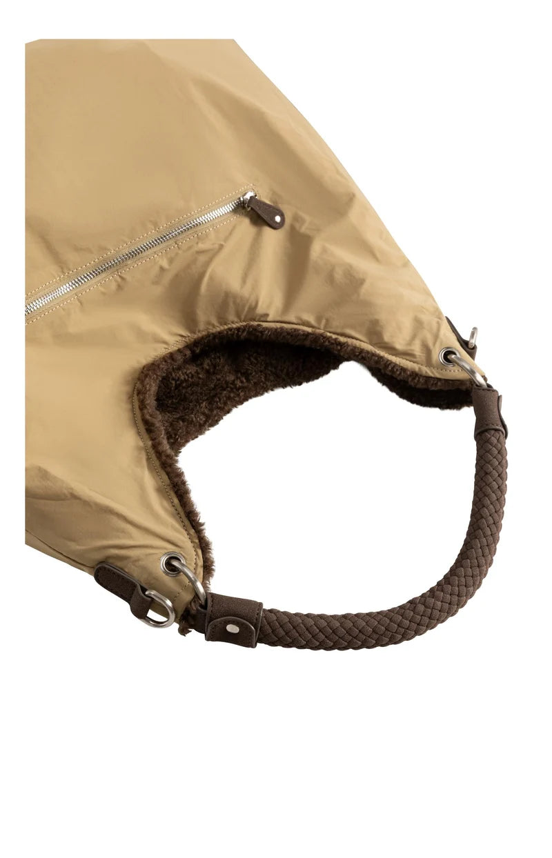 Reversible Faux Fur Purse