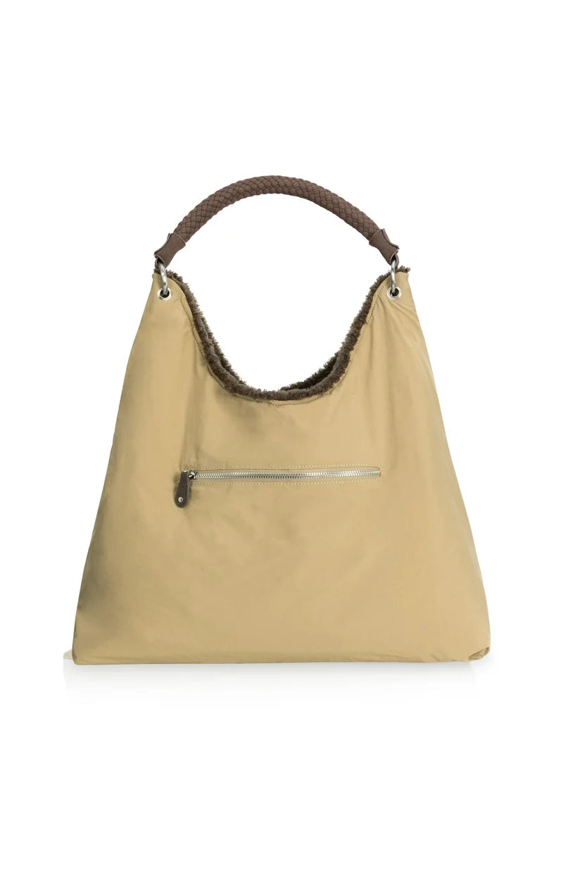 Reversible Faux Fur Purse