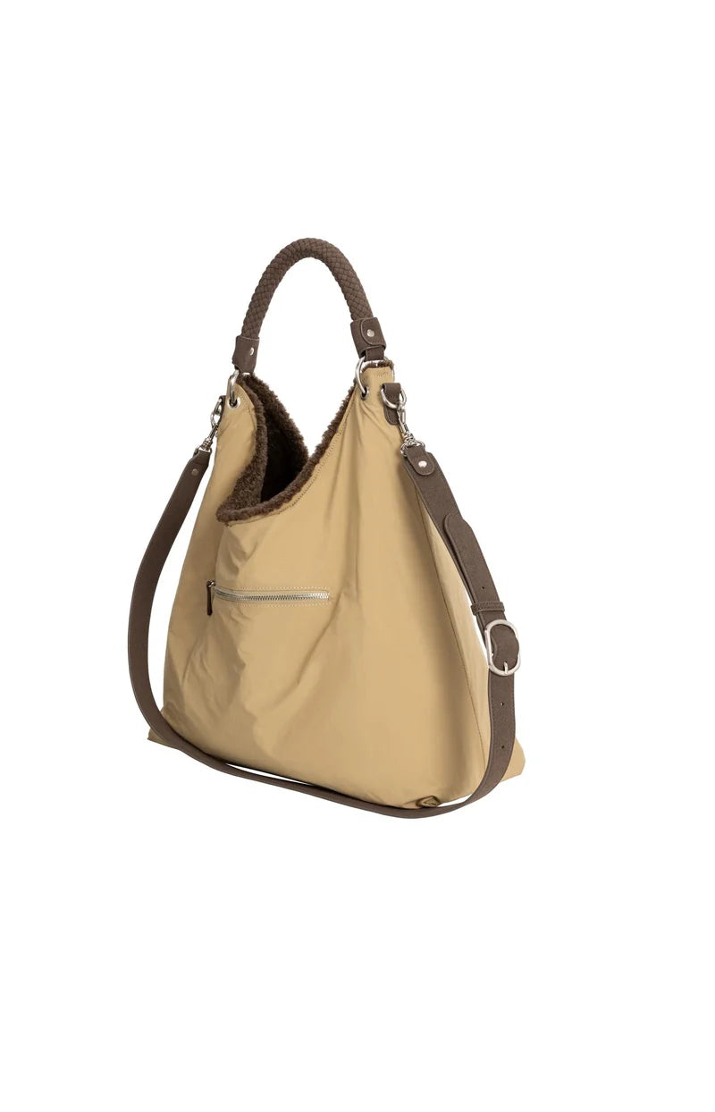 Reversible Faux Fur Purse