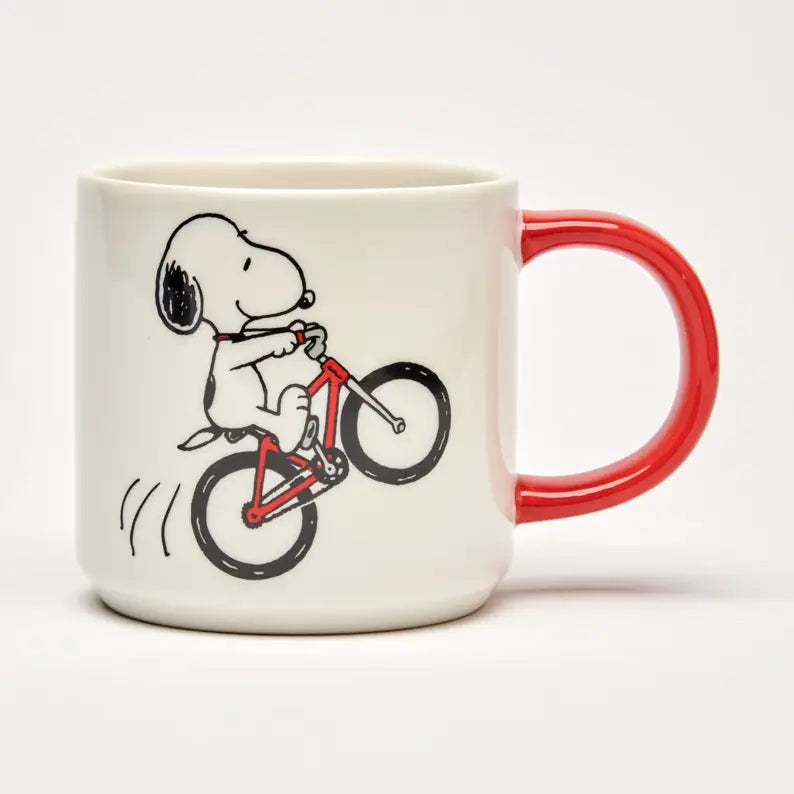 Peanuts Born To Ride Mug