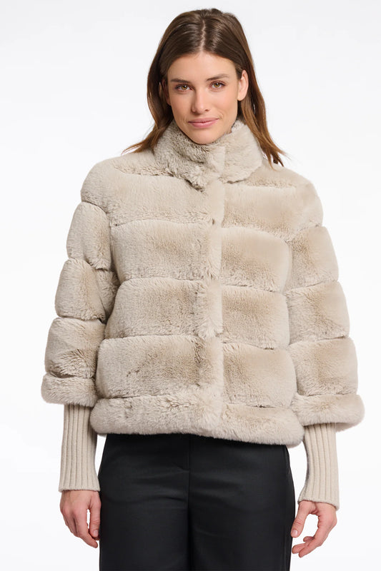 Feline Knitted Sleeve Jacket