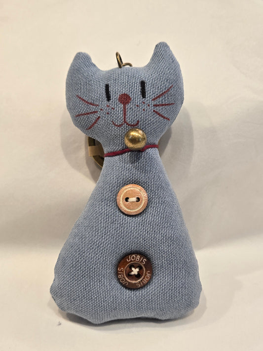 Cat Two Button Keychain