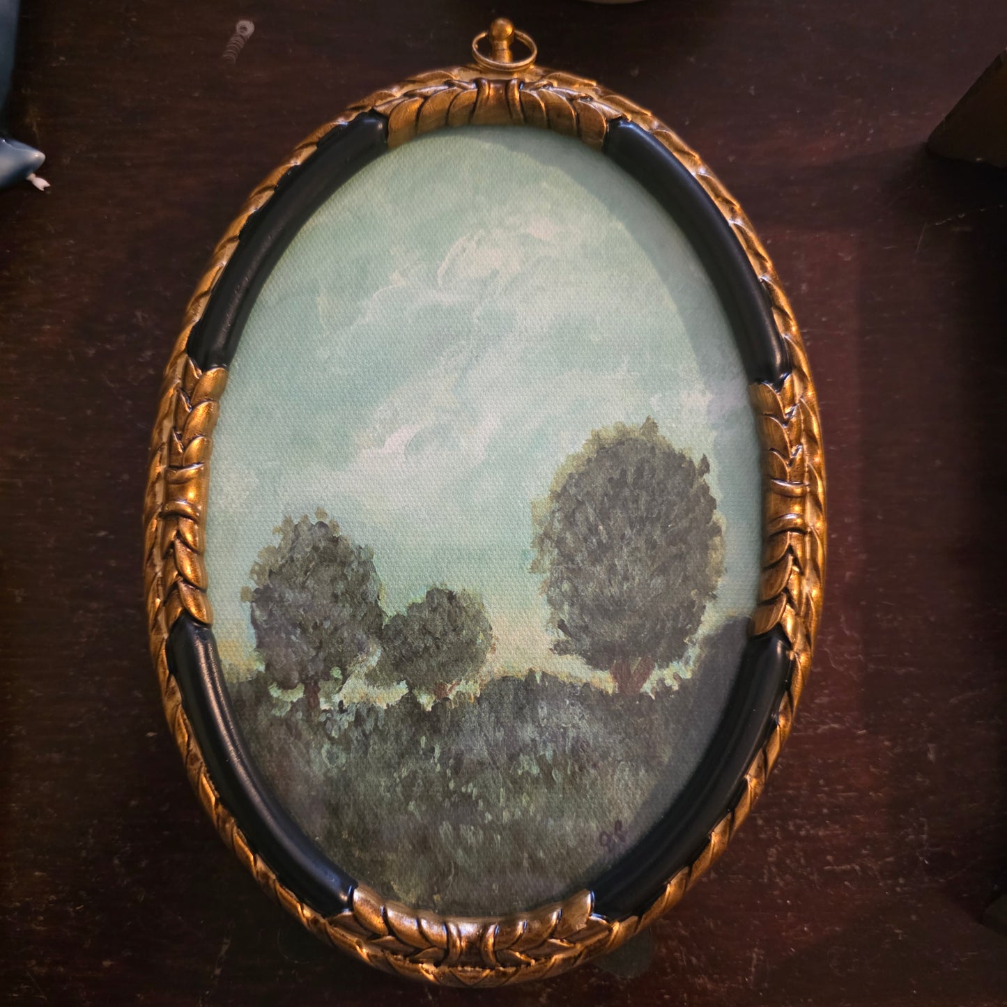 Pewter & Glass Photo Frames with Art