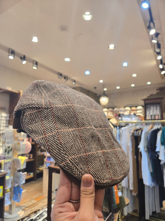 Plaid Newsboy Hat