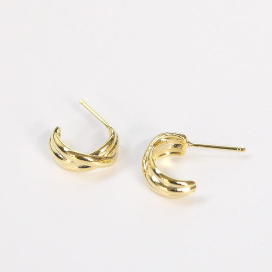 Twisted Hoop Earrings