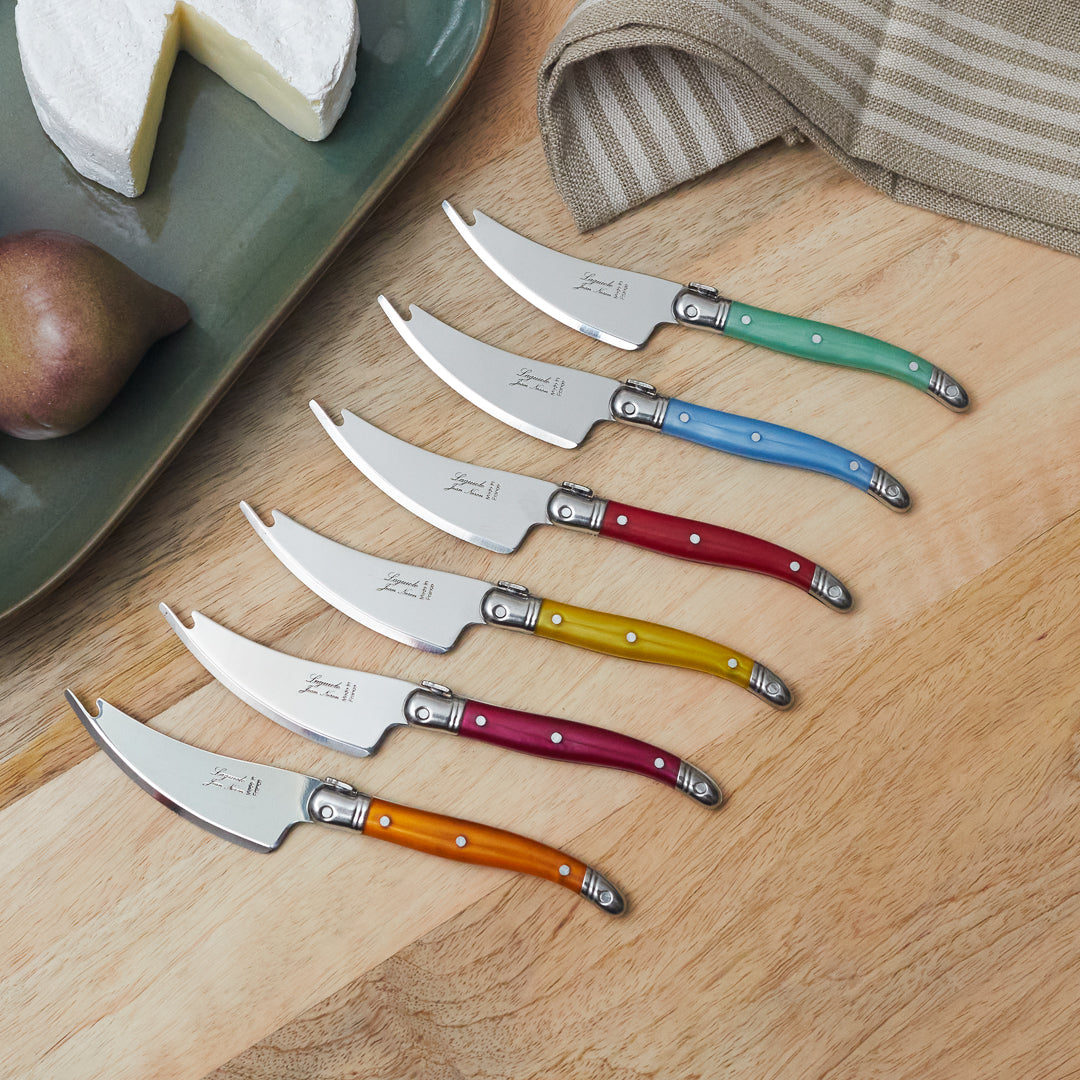 Laguiole Pronged Knife Rainbow