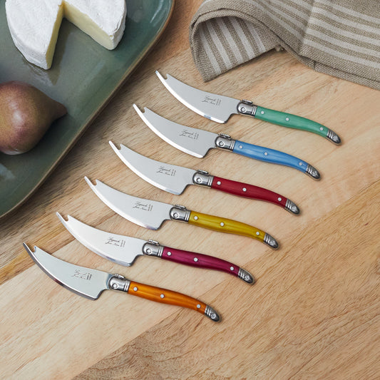 Laguiole Pronged Knife Rainbow