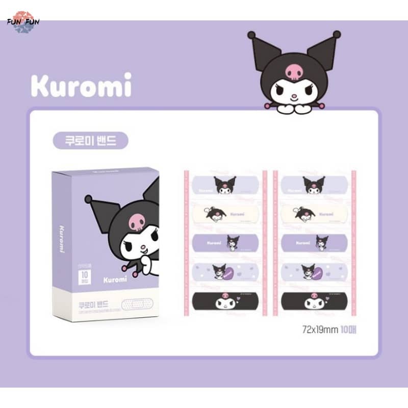 Sanrio Characters Kids Band-Aid | Kuromi