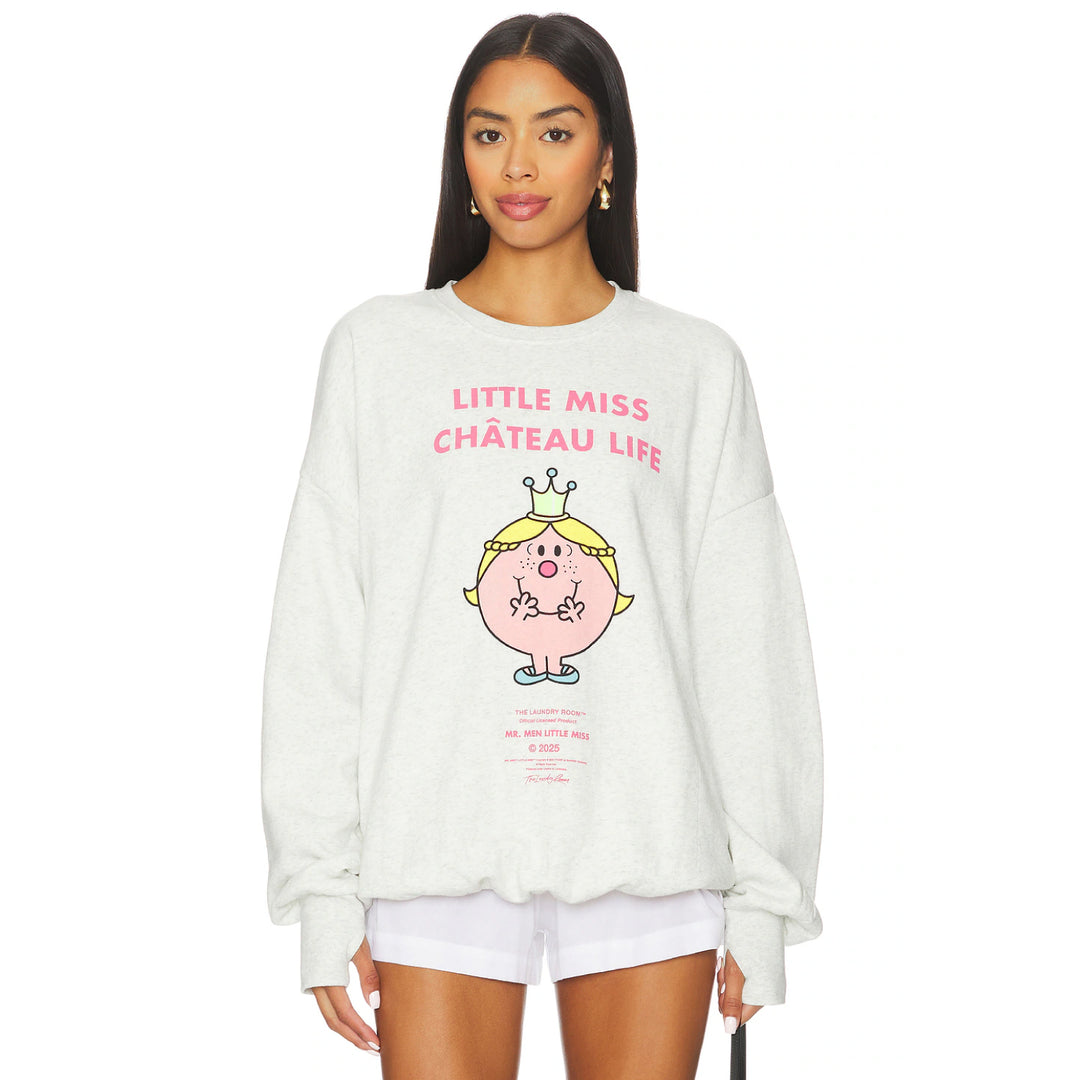 Little Miss Chateau Life - Jump Jumper - Pebble Heather