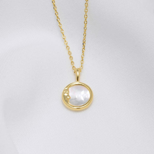Shiny Moon Necklace