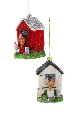 Chicken Coop Ornament | Individual