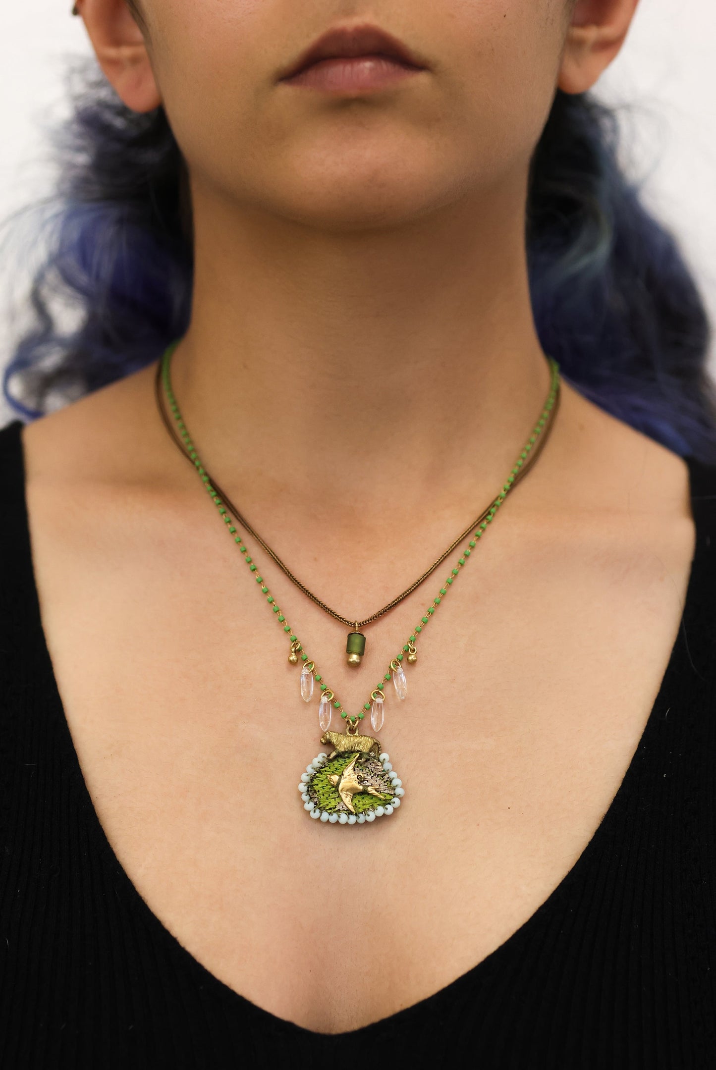 Small Funky Necklace Utopian Dream Set, Hazel