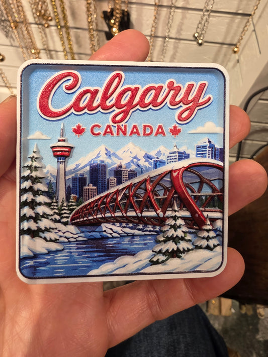 Calgary magnet I Peace bridge (6)