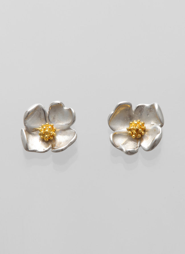 Hibiscus Stud Earrings