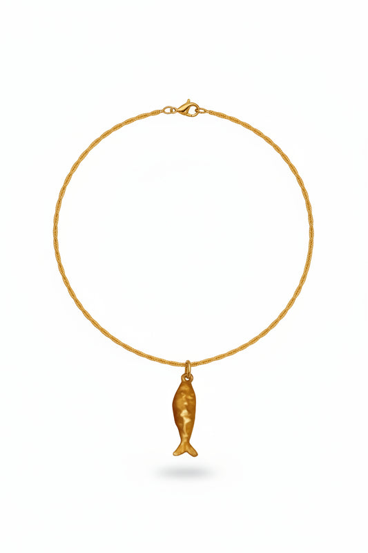 kn858 Fish Necklace Large