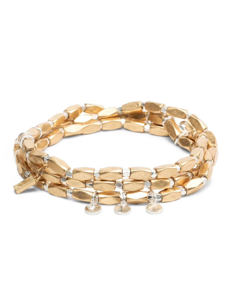 Metal Wrap - Iconic/Disc/Gold & Silver