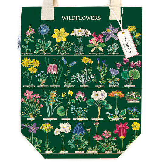 Vintage Tote | Wildflowers